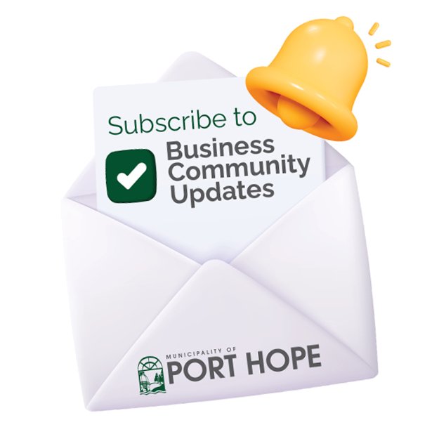 Icon of an envelope with a bell alert and email