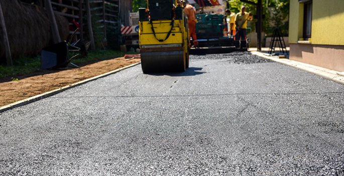 Driveway paving