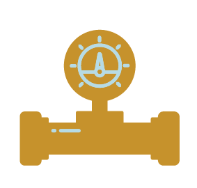 Water meter icon